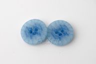 Light Blue Crack Lines Flat Plastic Buttons  100pcs/pack 009236