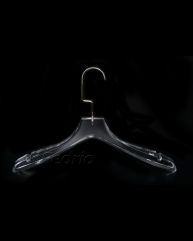 Acrylic Clear Notched Plastic Hangers 
