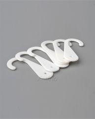 Plastic J-Shaped Header Sock Hooks
