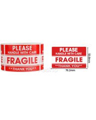 Fragile Thanking You Stickers 