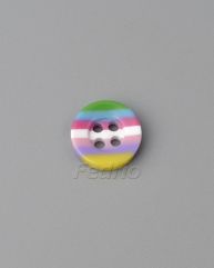 11.5mm Cute Stripes 4-Hole Buttons 1000pcs CB055