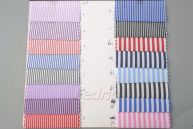 3*3mm Yarn Dyed Striped Pocketing Fabric for Sewing Quilting 009322