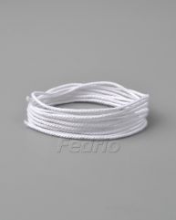 Bleached white color cotton twine and cord for hang tags 1.2mm HTS005