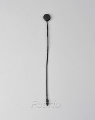 Customized Black hang tag string with plastic locker HTS023