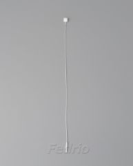 White hang tag string with plastic locker HTS036