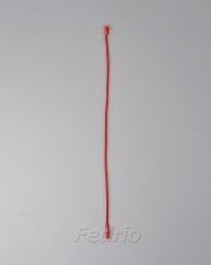 Customized Red hang tag string with plastic locker 30000 pcs/Pack HTS051
