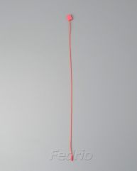 Customized Pink hang tag string with plastic locker 50000 pcs/Pack HTS053