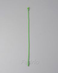 Cutomized Green hang tag string with plastic locker 30000 pcs/Pack HTS068