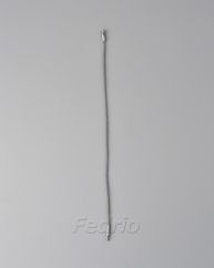 Customized Gray hang tag string with plastic locker HTS069