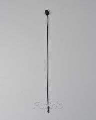 Customized Black Hang Tag String with Dented Plastic Snap Fastener 10000 pcs/Pack HTS070