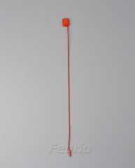 Customized Red hang tag string with plastic locker 10000 pcs/Pack HTS073