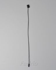 Customized Black Hang Tag String with Plastic Locker HTS082