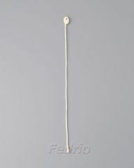 Customized Beige Hang Tag String with Plastic Locker HTS102