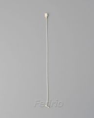 Customized Beige hang tag string with plastic locker HTS105