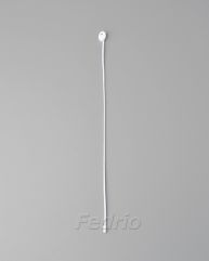 Customized 30000 pcs/Pack White Hang Tag String with Plastic Locker HTS111