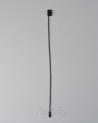 Customized 10000 pcs/Pack Black Hang Tag String with Plastic Locker HTS117