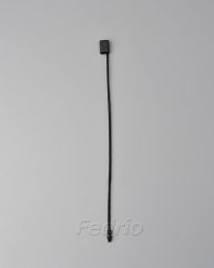 Customized 10000 pcs/Pack Black hang tag string with plastic locker HTS119