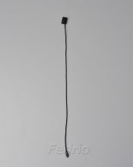 Customized 10000 pcs/Pack Black Hang Tag String with Plastic Locker HTS123