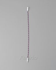 Customized Red&Blue&White Hang Tag String with Plastic Locker 30000 pcs/Pack HTS154