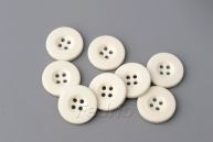 4-Hole Round Flat Rubber Buttons