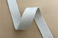 White Plain Cotton Ribbon 108 Yds/Roll-009384