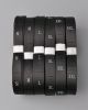 Black Polyester Roll Satin Woven Size Labels 100pcs/Pack SL069