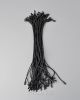 Hang Tag Cotton Waxed String with Plastic Bullet Head Lock Fastener 1000pcs/pack HTS197
