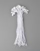 White Hang Tag Cotton String with Plastic Single Plug String Seal 1000pcs/pack HTS198