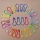Colored Small Bulb Gourd Iron Safety Pins