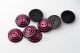 Circle 2-Hole  Plastic Buttons 100pcs/Pack 009227