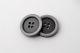 Black Grey 4-Hole Plastic Buttons 100pcs/Pack 009230