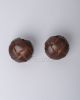 Genuine Leather Ball Knot Buttons 1