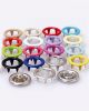 Colored Hollow Prong Snap Fasteners Eyelets 200 sets eyelets 100 sets prong snaps 203468