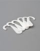 Plastic J-Shaped Header Sock Hooks
