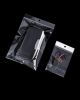 0.09mm Thick 2.5cm White Header Plastic Bags  