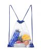 10 pieces/Pack Clear Plastic Drawstring Bags Plastic Waterproof Transparent Stadium Backpack for Gym Concert Travel Beach 204618