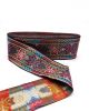 Zhuang Brocade Geometric Jacquard Ribbons Ethnic Style Decorative Craft Sewing Hat Embroidered Straps 7 Meters/Pieces 205673