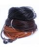 Cowhide Round Leather Cords Rope for Jewelry Making Bracelets Crafting a Meter 206734