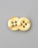4-Hole Ivory Textured Imitation Horn Resin Buttons 1000pcs CB034