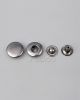 Dome studs S-Spring Snap Fasteners Press Stud Buttons 100 sets SF004