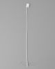 Customized 10000 pcs/Pack White Hang Tag String with Plastic Locker HTS109