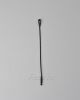 Customized Black Hang Tag String with Plastic Locker HTS132