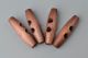 Vintage Olive Shape Wooden Toggle Buttons 100pcs/Pack 008191