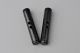  Black Cylinder Shape Resin Toggle Buttons 100pcs/Pack 008202