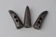Black Horn Tooth Shape Resin Toggle Buttons 100pcs/Pack 008200