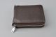 Bifold Genuine Leather Zipper Wallet Purse with Coin Pocket 008172