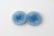 Light Blue Crack Lines Flat Plastic Buttons  100pcs/pack 009236