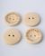 Handmade Curved Wooden Buttons 1