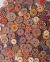 mixed vintage flower painting wooden buttons