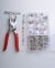 Colored Prong Snap Fasteners Kit